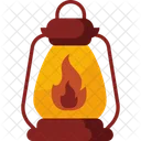 Camping Equipment Lantern Icon