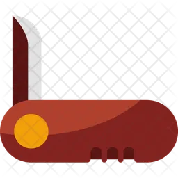 Camping Equipment Pocket Knife  Icon