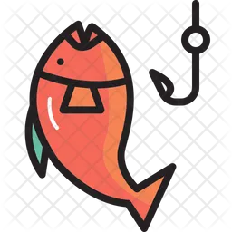 Camping fish  Icon