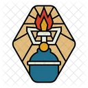 Camping Gas Gas Cooking Icon
