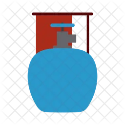Camping Gas Container  Icon
