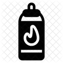 Camping Gas Fire Stove Icon