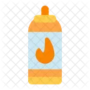Camping Gas Fire Stove Icon