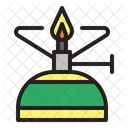 Camping Gas Cooking Tool Icon