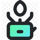 Camping Gas Adventure Cooking Icon