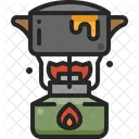 Camping Gas Kitchenware Cooking Icon