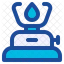 Camping Gas Gas Stove Flame Icon