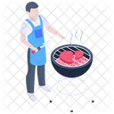 Camping-Grill  Symbol