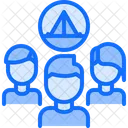 Camping Group  Icon
