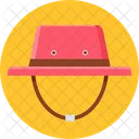Camping Hat Icon Vector Icon