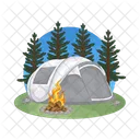 Camping Travel Outdoor Icon