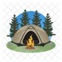 Camping Travel Outdoor Icon