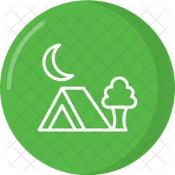 Camping  Icon