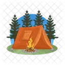 Camping Travel Outdoor Icon