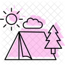 Camping  Icon