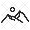 Camping Mountain Mountains Icon