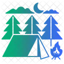 Camping  Icon