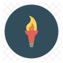 Camping Light Torch Icon
