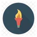 Camping Light Torch Icon