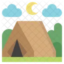 Cámping  Icono