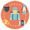 Camping Outdoor Traveling Icon