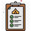 Mcamping Checklist Camping List Traveling List Icon