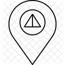 Camping location  Icon