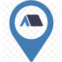 Camping Location  Icon