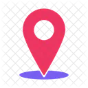 Camping Map Pointer  Icon