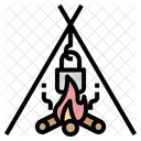 Camping meal  Icon