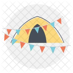 Camping Party  Icon