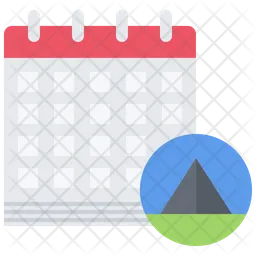 Camping Schedule  Icon