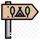Camping site  Icon