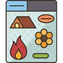Camping Stickers  Icon