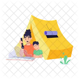 Camping Stories  Icon