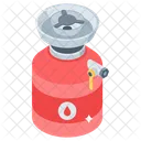 Camping Stove Cylinder Burner Icon