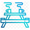 Camping Table  Icon