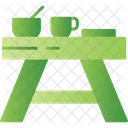 Camping Table  Icon