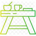Camping Table  Icon