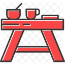 Camping Table  Icon