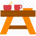 Camping Table Table Picnic Icon