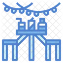 Camping Table  Icon