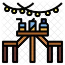 Camping Table  Icon