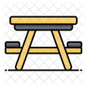 Camping Table Picnic Camping Icon