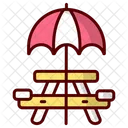 Camping Table Icon