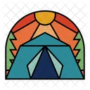 Camping Tent Camping Camp Icon