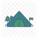 Camping Tent Tent Camping Site Icon