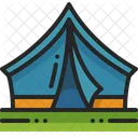 Camping Tent Outdoor Adventure Icon