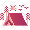 Camping Tent Icon