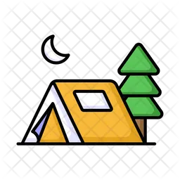 Camping tent  Icon